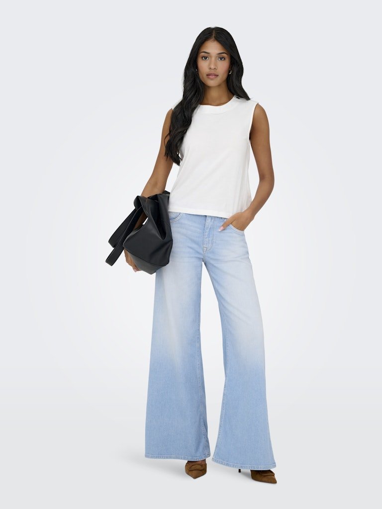 Onlcalifornia Mw Wd Flared Denim Rea004 Noos van Only – Jeans voor dames | Meisjes Brugge