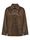 Onlcarolina Faux Suede Jacket Cc Otw - koop Jassen van Only bij Meisjes Brugge