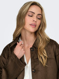 Onlcarolina Faux Suede Jacket Cc Otw - koop Jassen van Only bij Meisjes Brugge