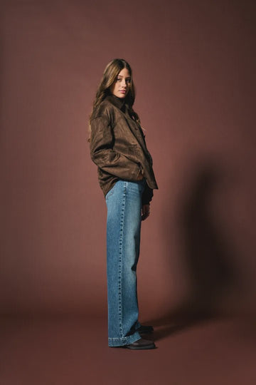 Onlcarolina Faux Suede Jacket Cc Otw - koop Jassen van Only bij Meisjes Brugge