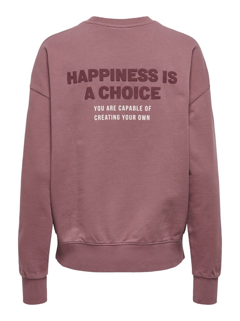 Sweaters - Onlcatrin L/S O-Neck Print Sweater van Only