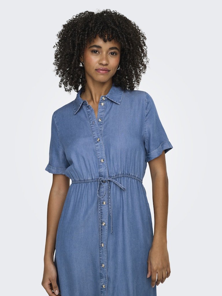 Onlcharis Life 2/4 Shirt Dress – Jurken voor dames in kleur | Meisjes