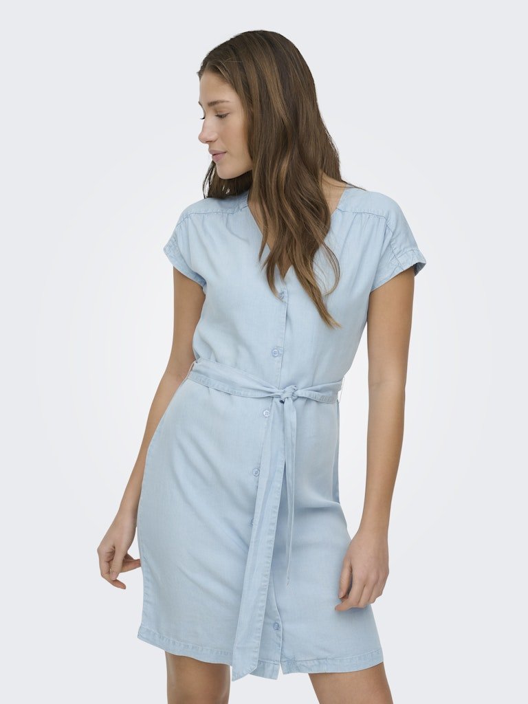 Onlcharis Life Short Cap Dress van Only – Jurken voor dames | Meisjes Brugge