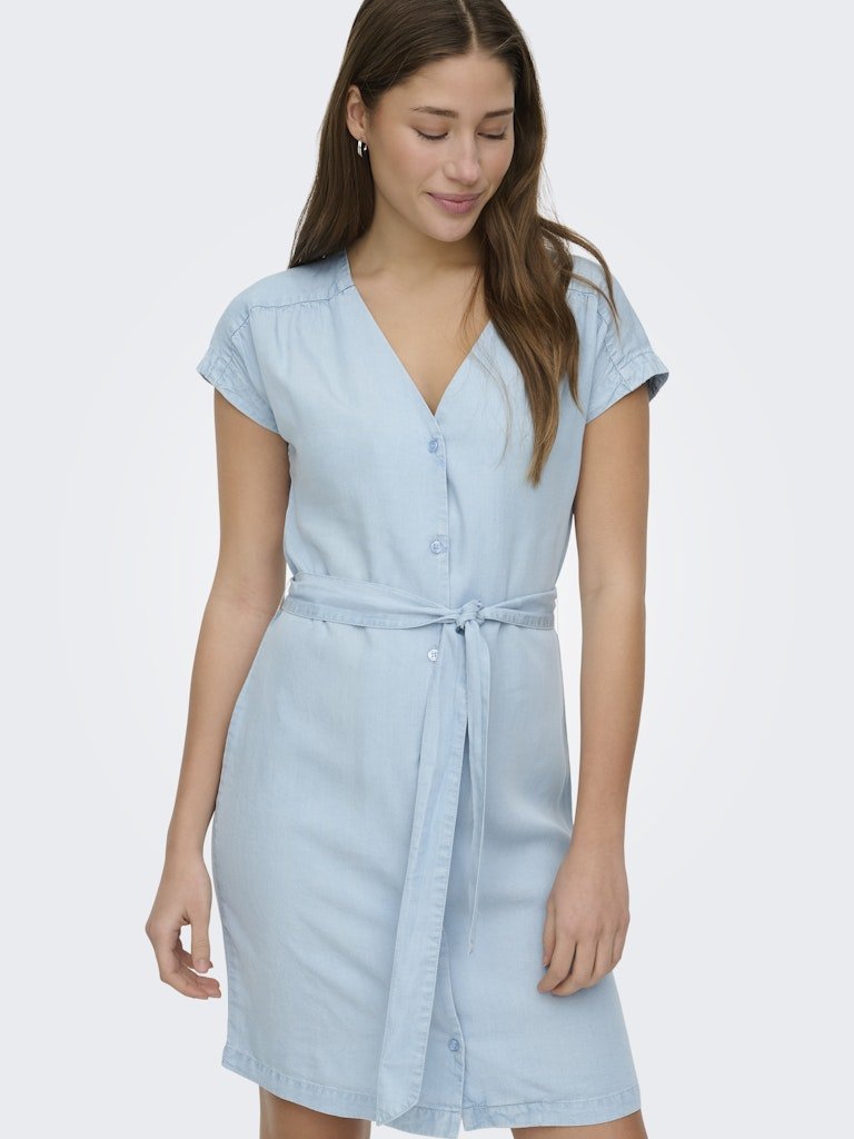 Onlcharis Life Short Cap Dress van Only – Jurken voor dames | Meisjes Brugge