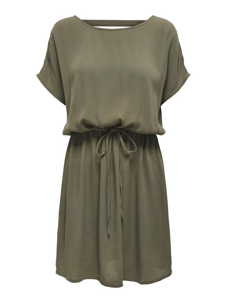 Jurken Onlchiara S/S Back Strap Shirt Dress van Only