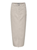 Rokken Onlcilla-Moxie Long Slit Corduroy Skirt van Only