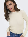 Onlcoco Life Ls Rib Mock Neck Knit - koop Tops van Only bij Meisjes Brugge