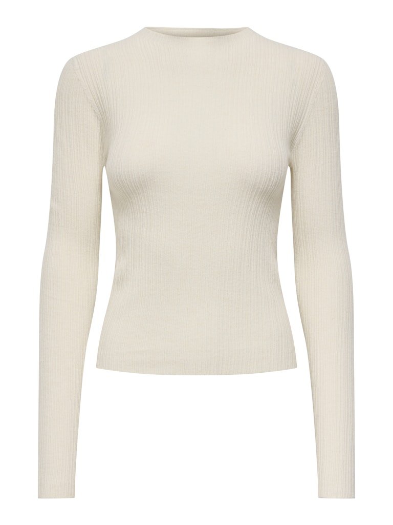 Onlcoco Life Ls Rib Mock Neck Knit - koop Tops van Only bij Meisjes Brugge