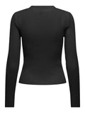 Onlcoco Life Ls Rib Mock Neck Knit - koop Tops van Only bij Meisjes Brugge