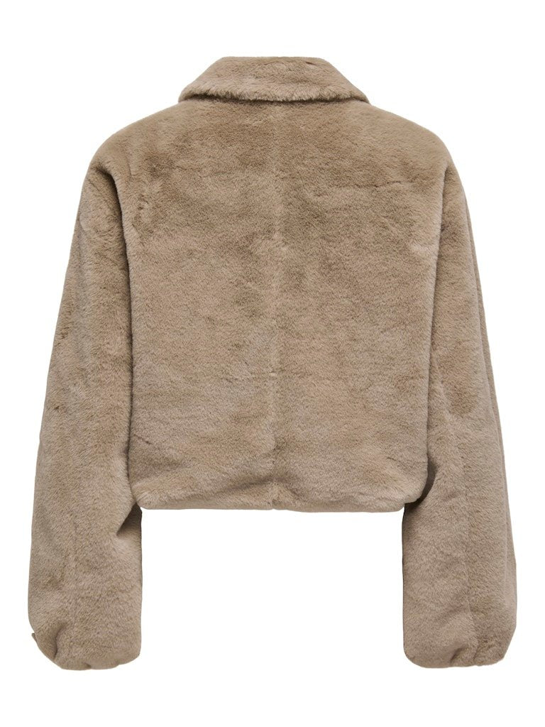 Onldana Life Faux Fur Jacket van Only – Jassen voor dames | Meisjes Brugge