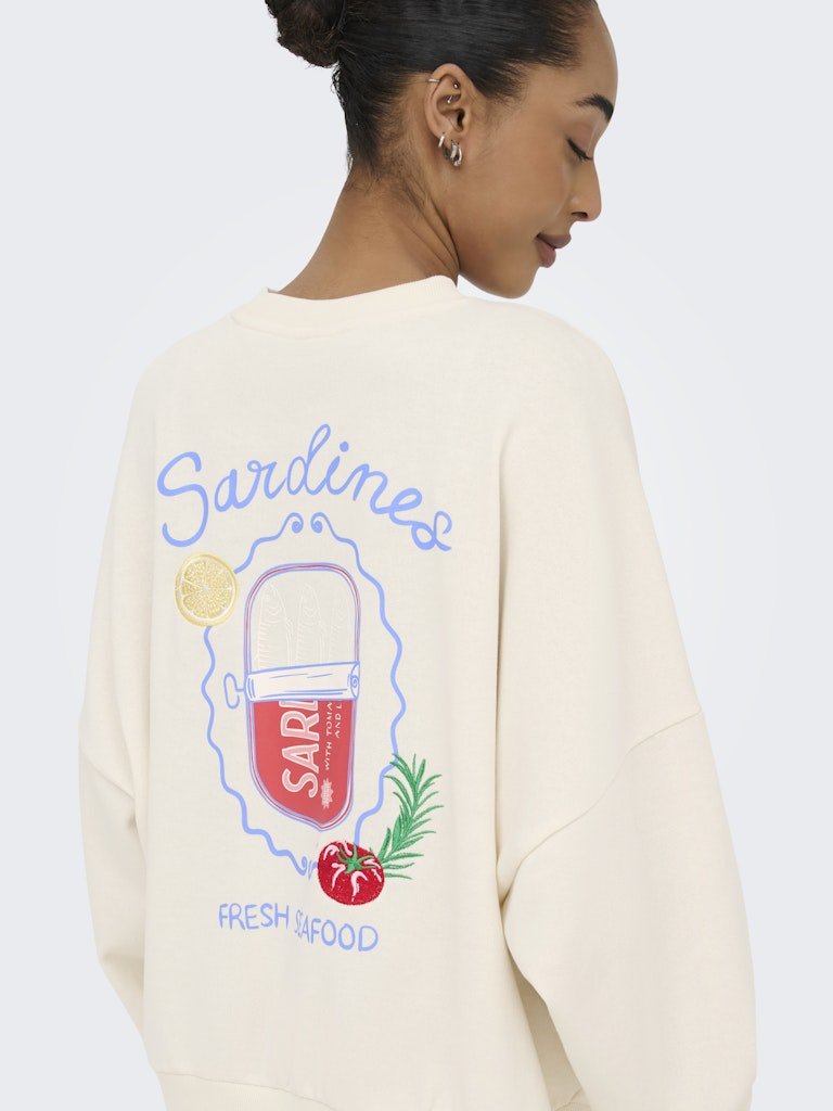 Onldeborah New L/S Club O - Neck Sweat – Sweaters voor dames in kleur | Meisjes