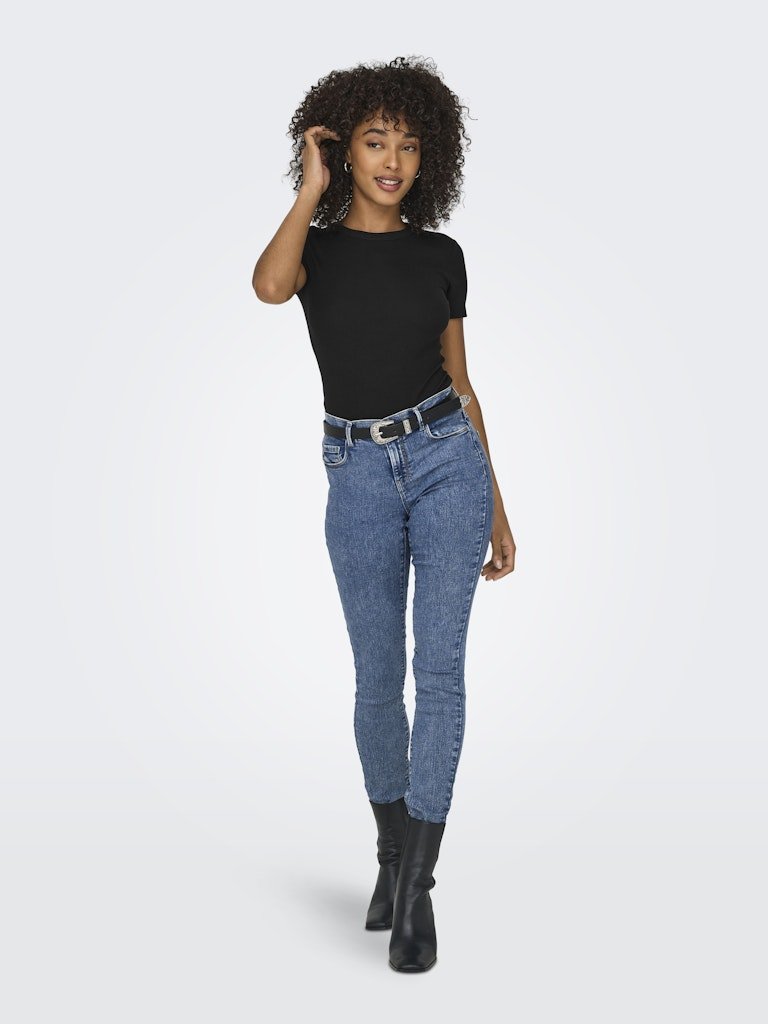 Onleasy S/S O-Neck Top van Only – Tops voor dames | Meisjes Brugge
