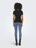 Onleasy S/S O - Neck Top - koop Tops van Only bij Meisjes Brugge