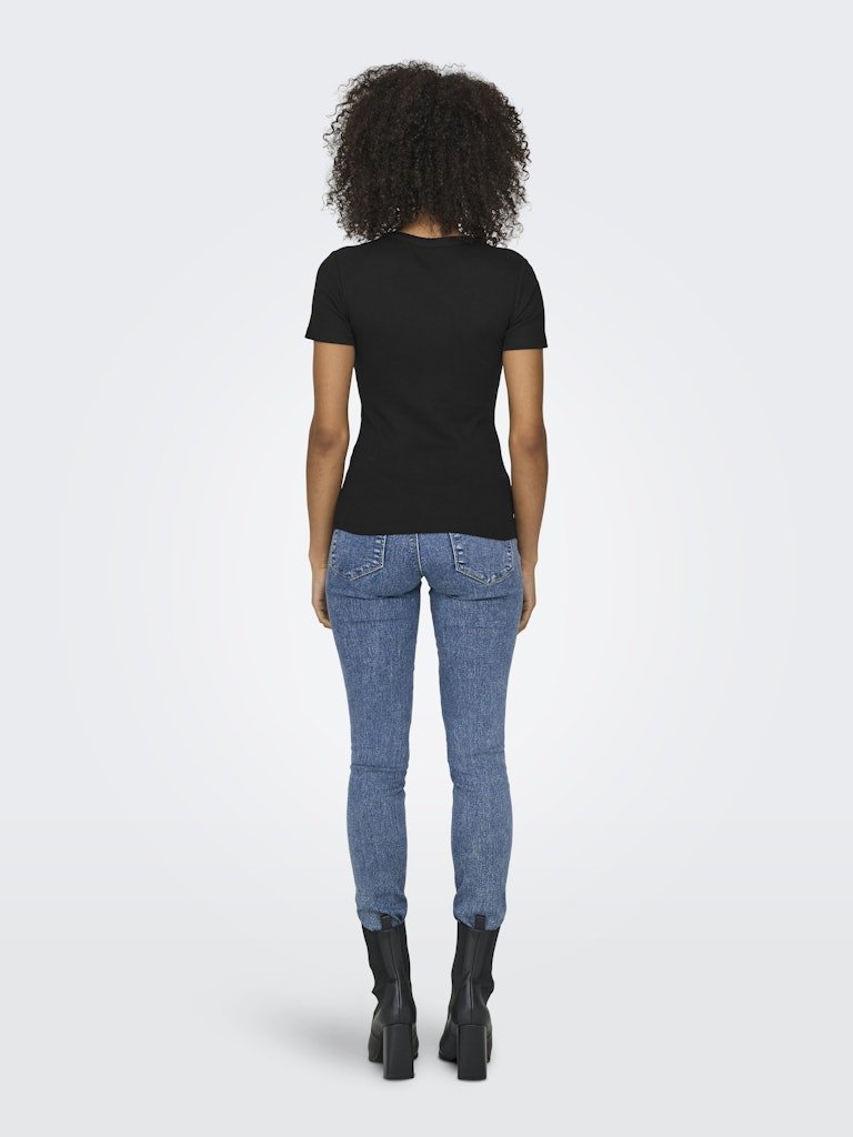 Onleasy S/S O-Neck Top van Only – Tops voor dames | Meisjes Brugge