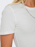 Onleasy S/S O - Neck Top - koop Tops van Only bij Meisjes Brugge