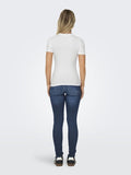 Onleasy S/S O - Neck Top - koop Tops van Only bij Meisjes Brugge