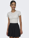Onleasy S/S O - Neck Top - koop Tops van Only bij Meisjes Brugge