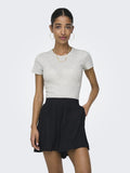 Onleasy S/S O - Neck Top - koop Tops van Only bij Meisjes Brugge
