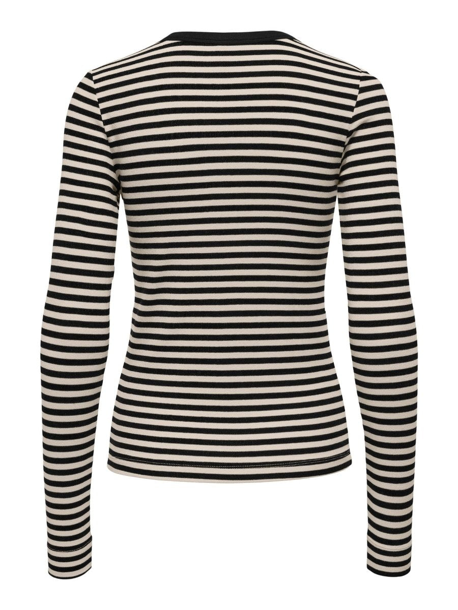 Tops - Onlelene L/S Fitted Top Jrs van Only