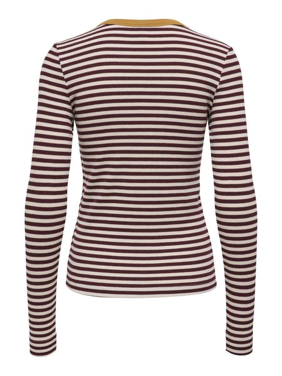 Tops - Onlelene L/S Fitted Top Jrs van Only