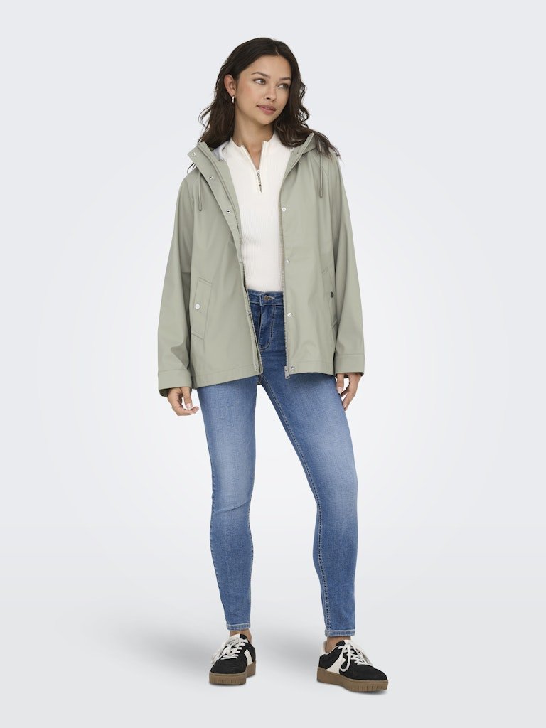 Jassen - Onlelisa Short Raincoat Noos van Only