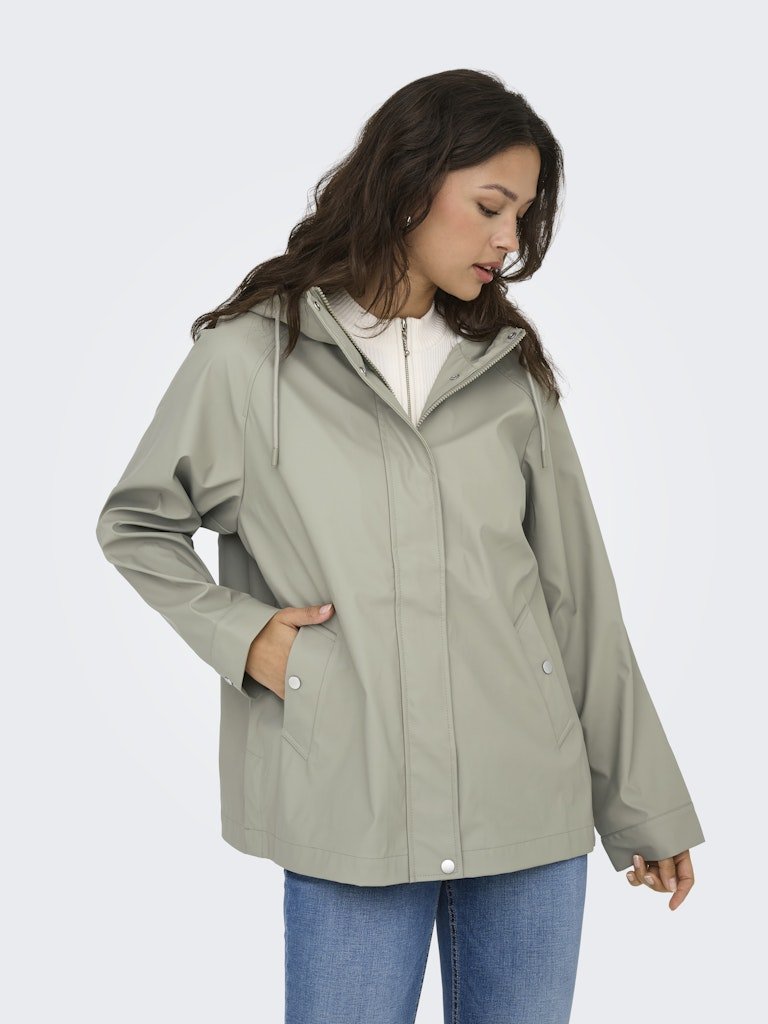 Laurel Oak Jassen - Onlelisa Short Raincoat Noos van Only