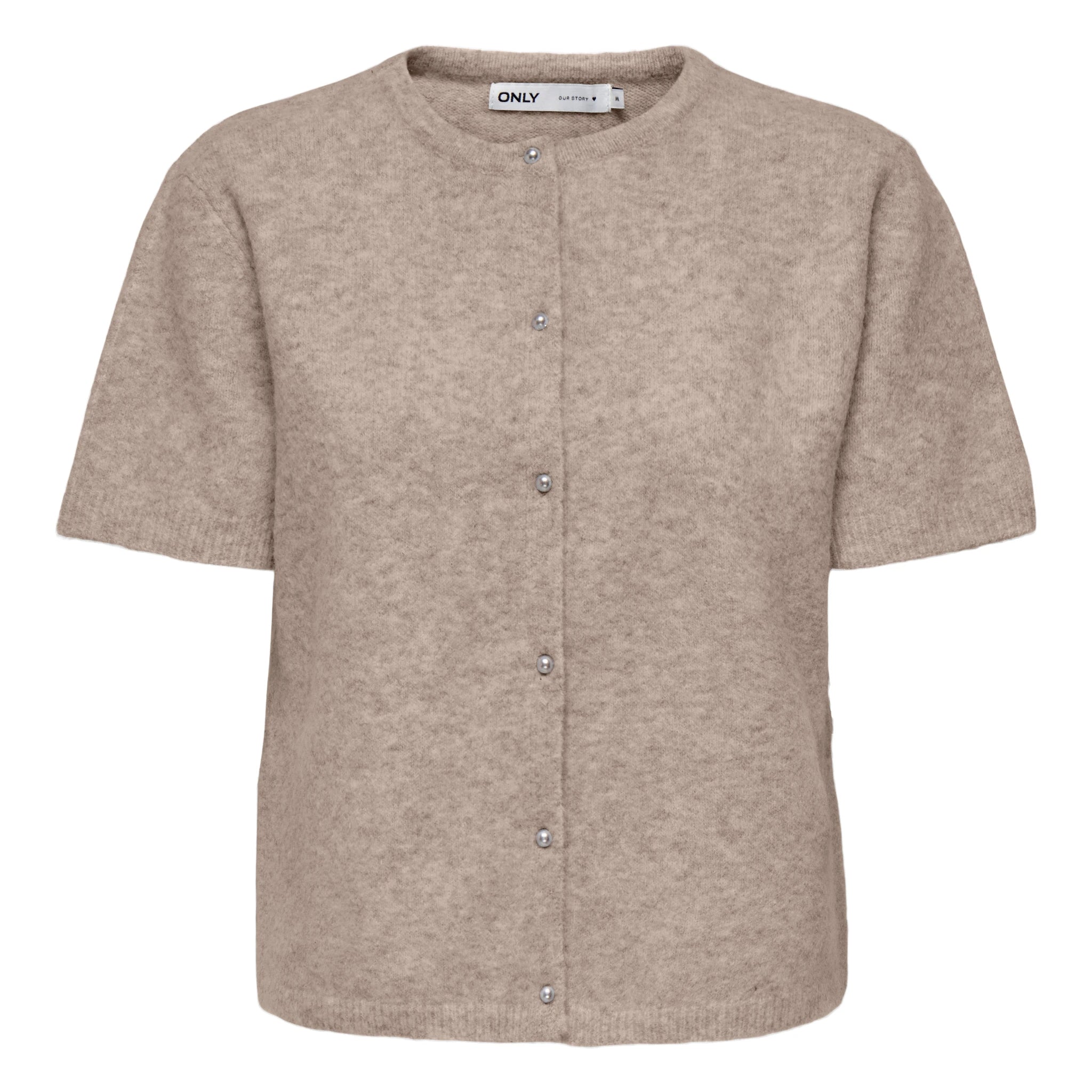 Simply Taupe Cardigans - Onlella S/S Cardigan van Only