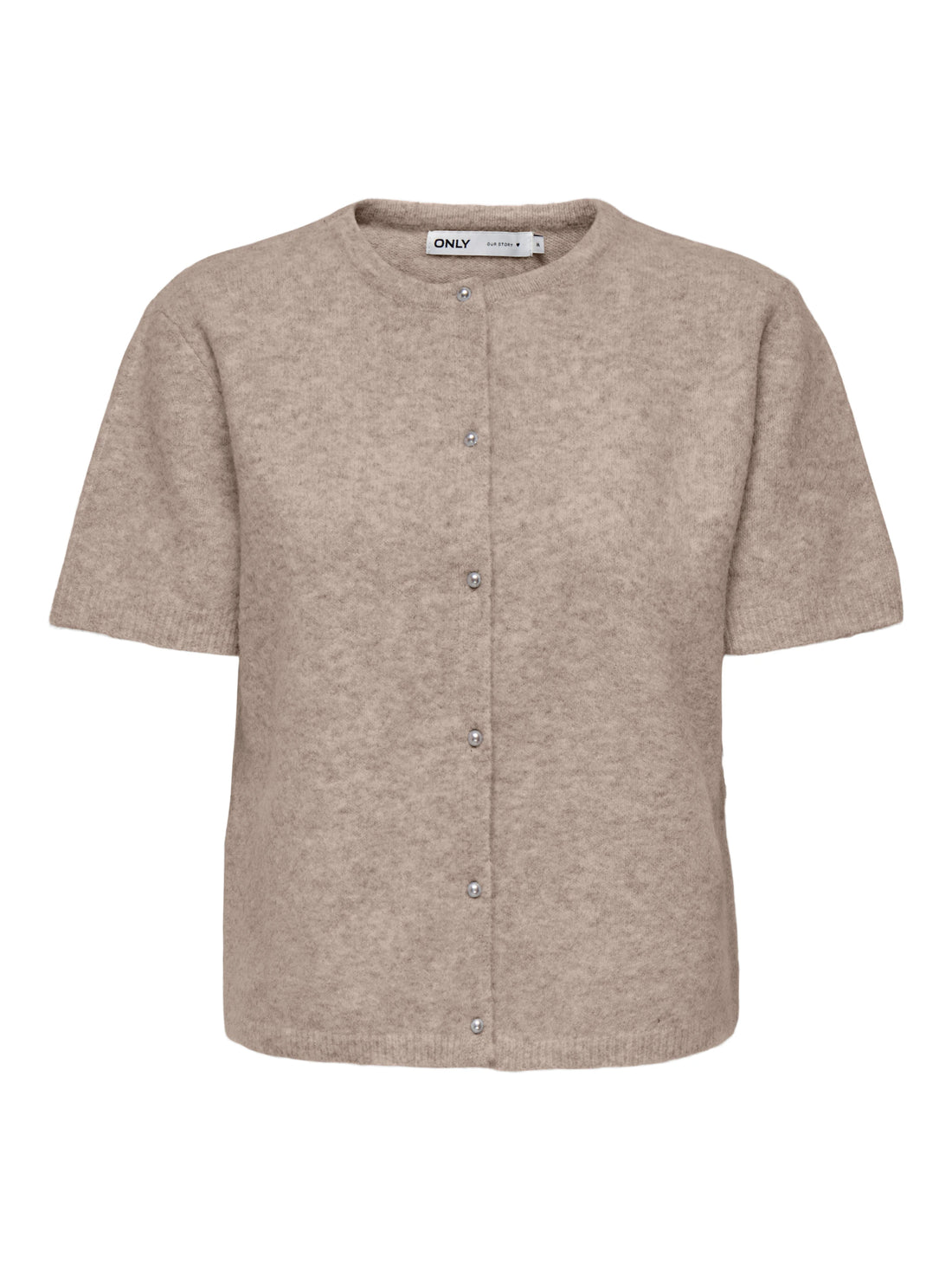 Simply Taupe Cardigans - Onlella S/S Cardigan van Only