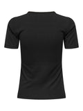 Onlelli S/S Rib Top - koop Tops van Only bij Meisjes Brugge