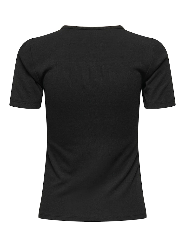 Onlelli S/S Rib Top - koop Tops van Only bij Meisjes Brugge