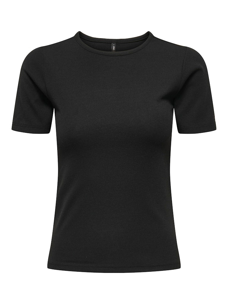 Onlelli S/S Rib Top - koop Tops van Only bij Meisjes Brugge