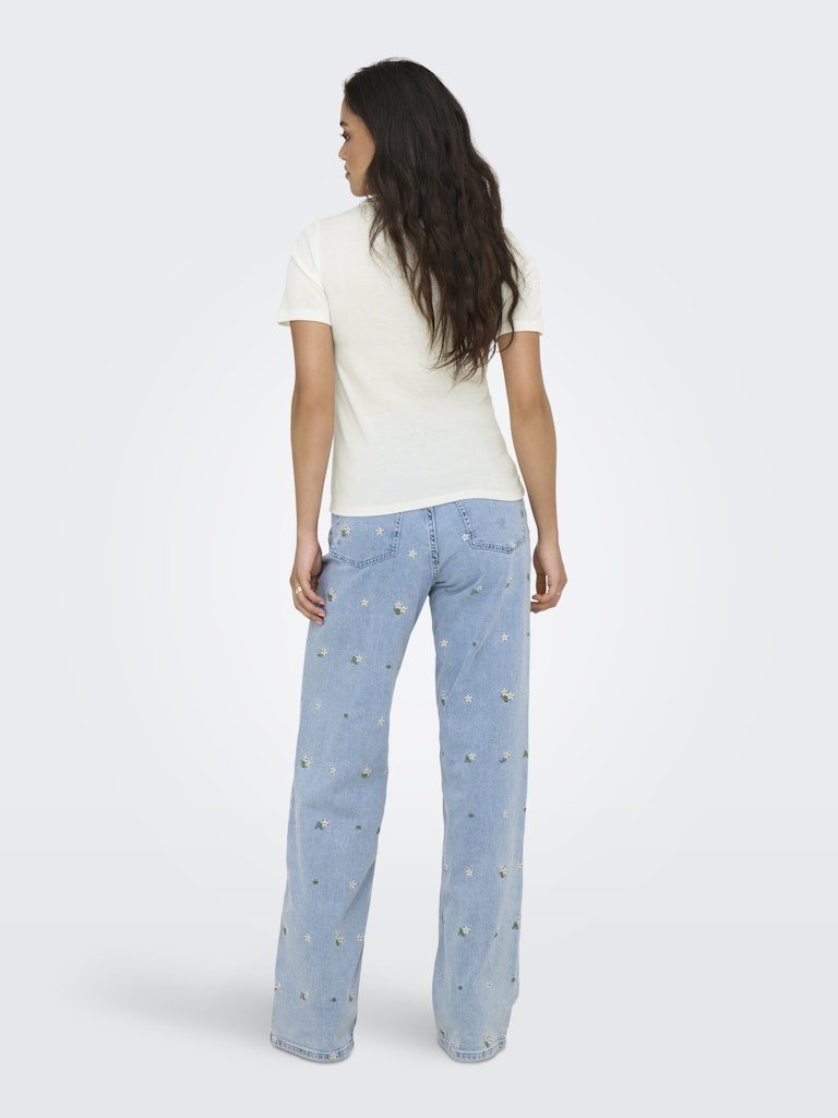 Onlelli S/S Rib Top - koop Tops van Only bij Meisjes Brugge