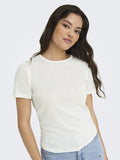 Onlelli S/S Rib Top - koop Tops van Only bij Meisjes Brugge
