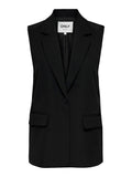 Black Blazers - Onlelly Life S/L Loose Vest van Only