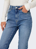 Onlemily Stretch Hw St Ak Dnm Cro571Noos SS25 - koop Jeans van Only bij Meisjes Brugge
