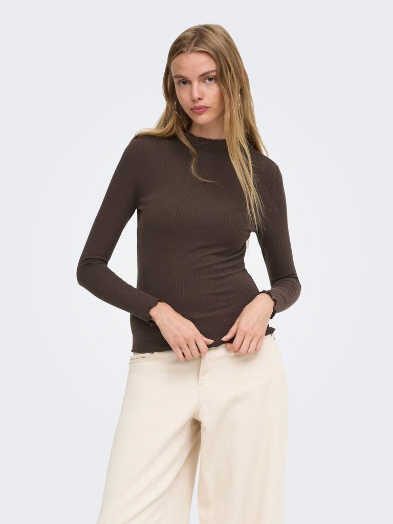 Onlemma L/S High Neck Top Noos - AW26 van Only – Tops voor dames | Meisjes Brugge