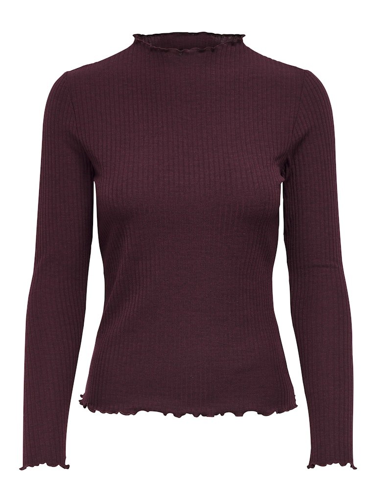 Onlemma L/S High Neck Top Noos - koop Tops van Only bij Meisjes Brugge