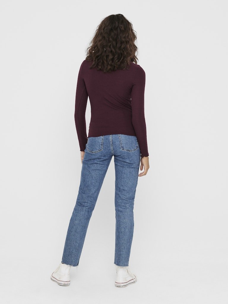 Onlemma L/S High Neck Top Noos - koop Tops van Only bij Meisjes Brugge