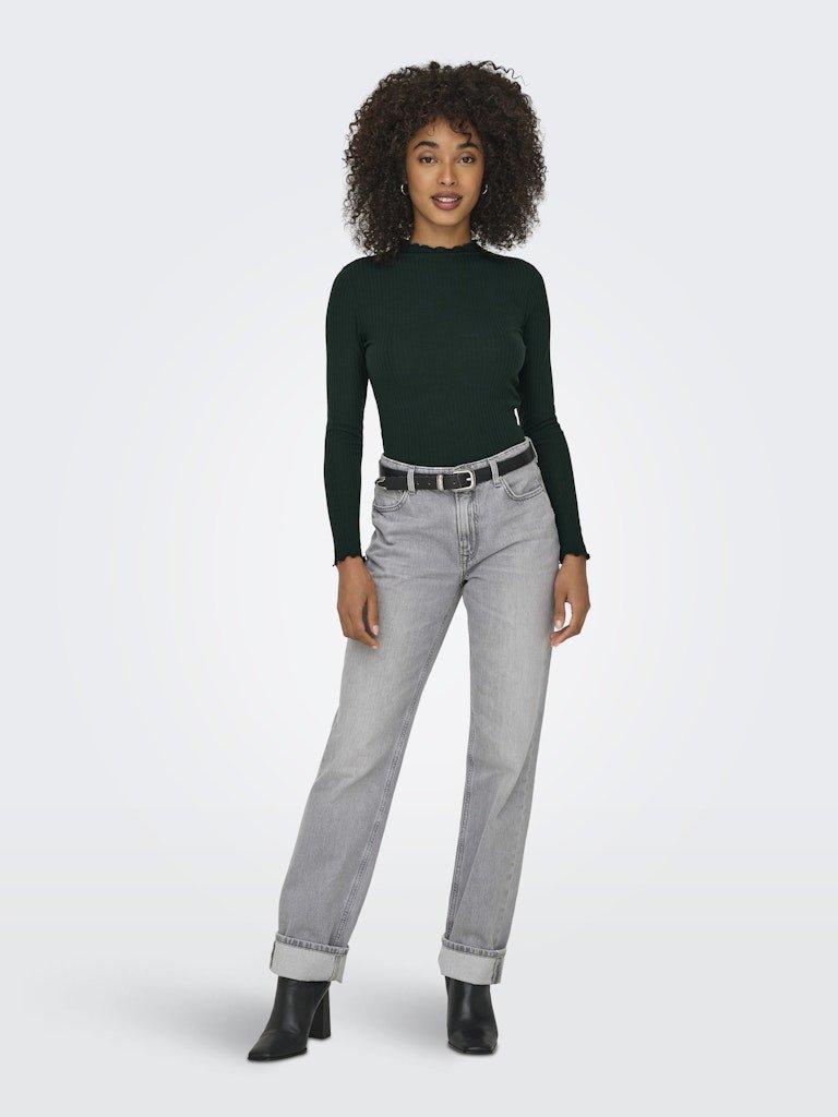 Onlemma L/S High Neck Top Noos - koop Tops van Only bij Meisjes Brugge