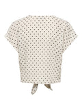 Onlemmia Ss Knot Shirt van Only – Shirts voor dames | Meisjes Brugge