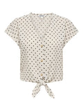 Onlemmia Ss Knot Shirt van Only – Shirts voor dames | Meisjes Brugge