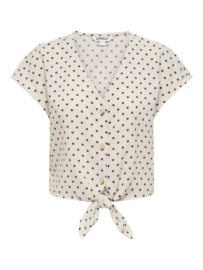 Onlemmia Ss Knot Shirt van Only – Shirts voor dames | Meisjes Brugge