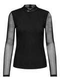 Onlerica Life Mesh L/S Top Noos - koop Tops van Only bij Meisjes Brugge