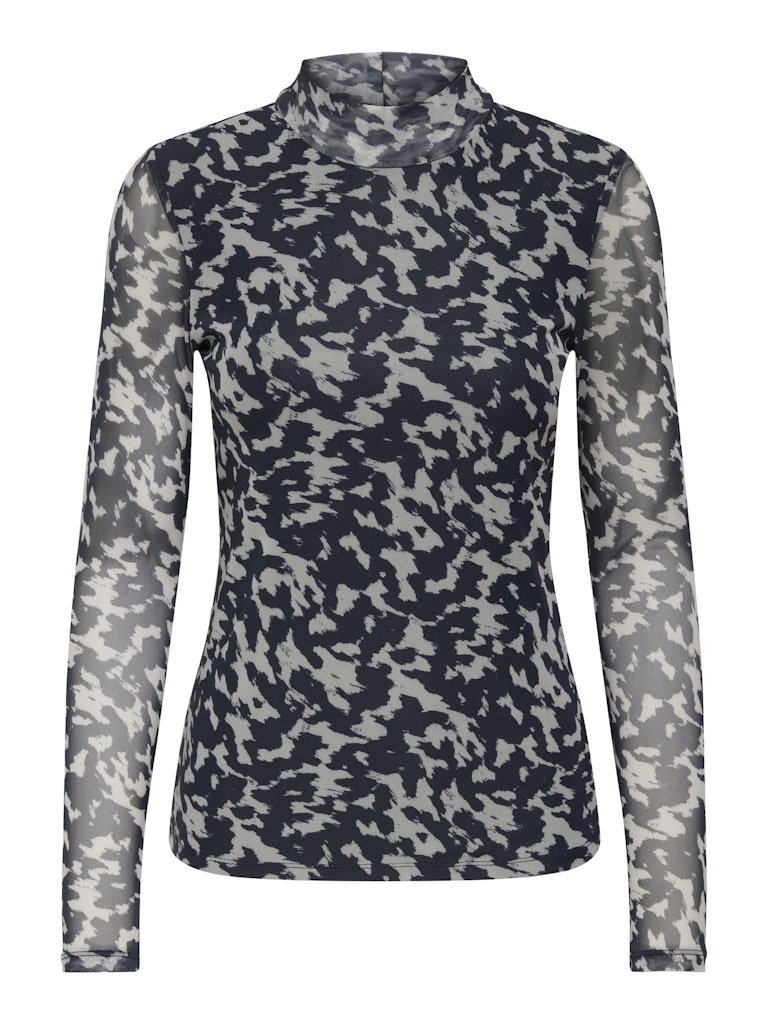 Onlerica Life Mesh L/S Top Noos - koop Tops van Only bij Meisjes Brugge