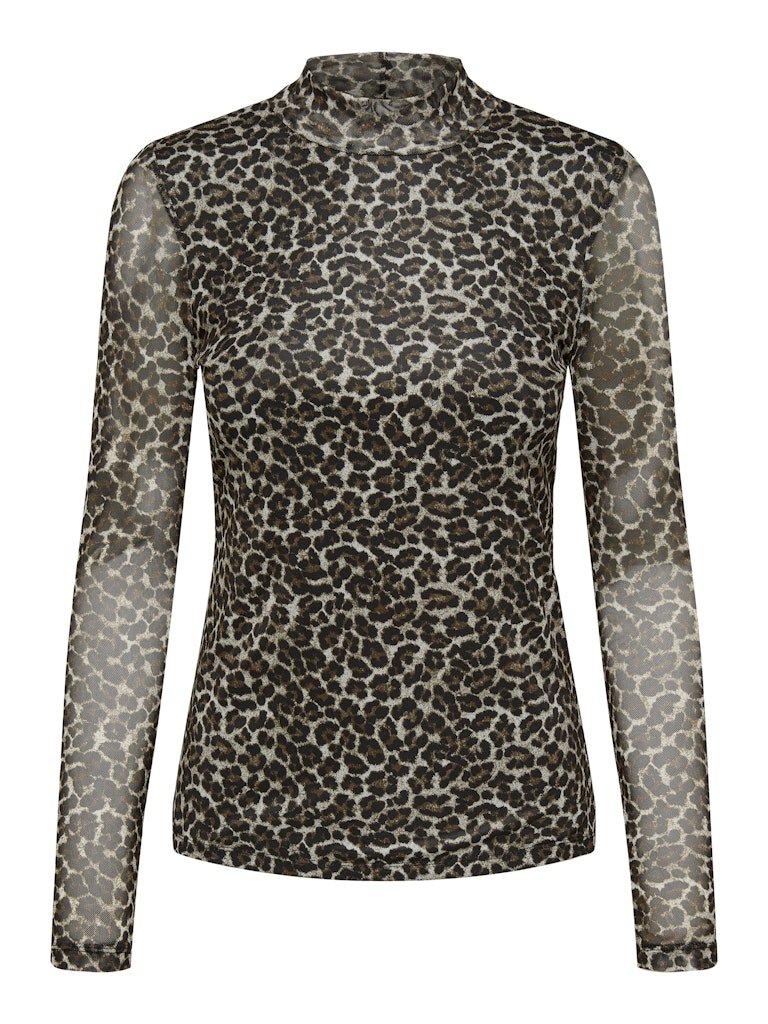 Onlerica Life Mesh L/S Top Noos - koop Tops van Only bij Meisjes Brugge