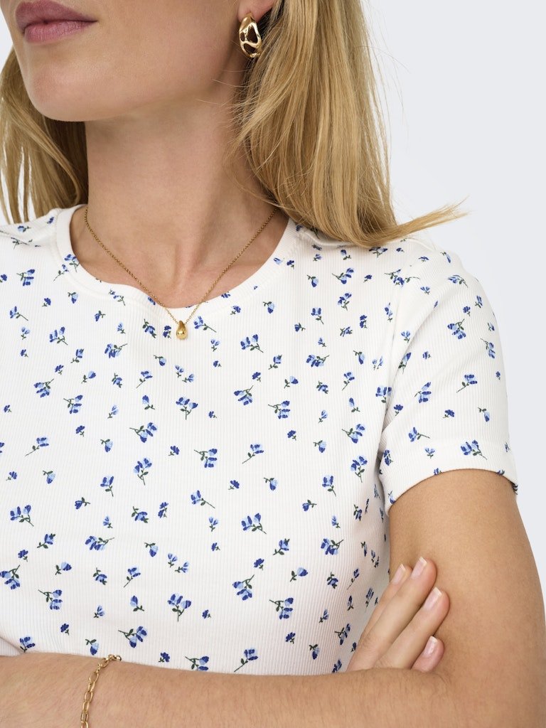 Onlfenja S/S Aop Top Noos van Only – Tops voor dames | Meisjes Brugge