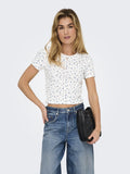 Onlfenja S/S Aop Top Noos van Only – Tops voor dames | Meisjes Brugge