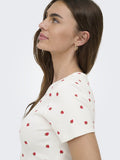 Onlfenja S/S Aop Top Noos van Only – Tops voor dames | Meisjes Brugge