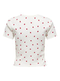Onlfenja S/S Aop Top Noos van Only – Tops voor dames | Meisjes Brugge