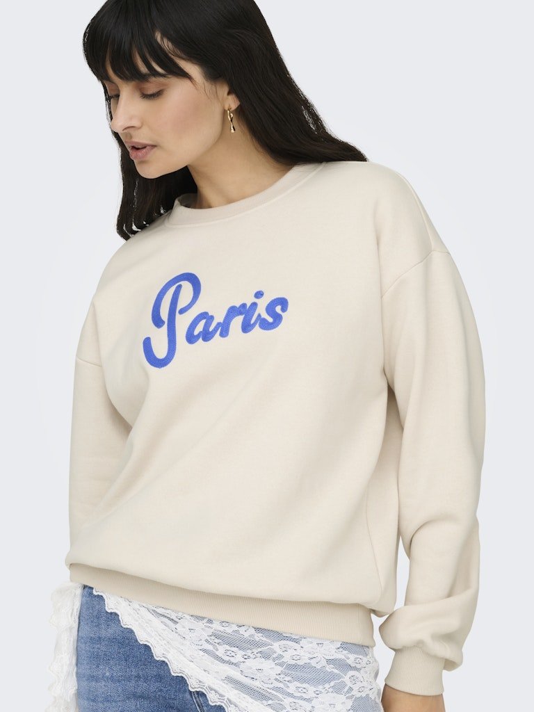 Onlfie L/S Print Box Sweater van Only – Sweaters voor dames | Meisjes Brugge
